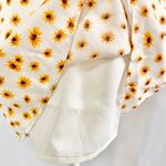 We Wore What New Daisy Print Floral Mini Slip Skirt Ivory Multi Size Small Photo 10