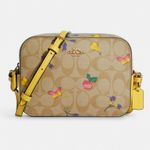 Coach Mini Camera Bag In Signature Canvas With Dreamy Veggie Print butterfly C8752 Photo 0