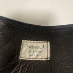 Vintage Victoria A. Animal Print Belt with Gold Buckle 35” Brown Photo 2