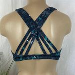 Sweaty Betty  Green & Black Cropped Athletic Sport Workout Bra Top S Photo 1