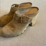 Veronica Beard  Dacey 100MM Suede Clogs- 7.5 US Photo 2