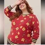 Disney ‎ x Torrid Winnie the Pooh Red Honey Pot Sweatshirt Women's Plus Size 1X Photo 1