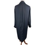 Vince OVERSIZED LONG-LINE CREPE COAT IN NAVY Oversized Size Small Slightly Puff Photo 1