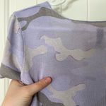 EUC Venti6 women’s light purple silver shimmer knit v Photo 5