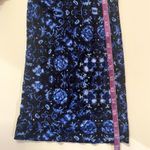 Nanette Lepore Black & Blue Printed V-Neck JumpSuit Size 2 EUC Photo 8