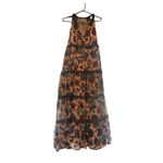 NWT Anthropologie Love The Label‎ Boho Printed Maxi Dress Size Small Photo 4