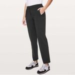 Lululemon  Black On The Move Pants Size 2 Photo 1