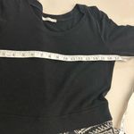 Le lis  Black and White Fit and Flare Dress with 3/4 Sleeves-medium see pictures Photo 3