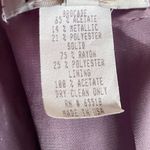 Patra Evening Gown 14 Silver Metallic Halter Top Chiffon Skirt Formal Dress USA Photo 7