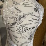 Hebeos Elegant White Lace Bridal Gown Photo 5