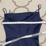 NBD  Shelby Gown in Navy Blue front slit maxi Dress size XS Photo 7