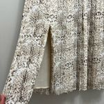 Brochu Walker  Rovena Midi Skirt Drop Waist Pleated Animal Print Size XS Photo 6