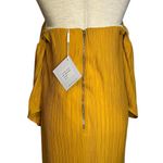 Elliatt  Marigold Pleated Off-The-Shoulder Dress E5021708 Australia Design NWT XS Photo 8