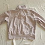 The North Face NWOT  Small Lavender Lilac Cropped Pullover Sweater Quarter Zip Photo 3