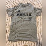 Adidas  Nashville Soccer Club Aeroready Heather Gray Tee Photo 0
