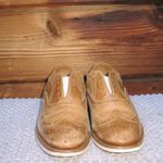 Rag and Bone   Womens 6.5 Brown Distressed Leather Laceless Oxfords Photo 2