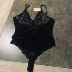 Popilush The Shapewear Bodysuit Deep-V Neck Lace Thong Photo 9