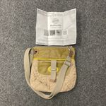 Fossil  Keyper quilted shoulder bag green mustard yellow brown strap Photo 5