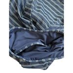 Athleta French Stripe Navy Blue Tie Front Cut-Out Swimsuit Size Small Womens Photo 5