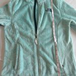 The North Face Women's Osito Fleece Full Zip Jacket Aqua Blue Size Small Photo 10