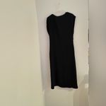 ZARA  Black V-Neck Midi Dress NWT size M Photo 1