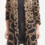 Alfani Leopard Print Long Cardigan Photo 0