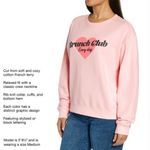 Wildfox NWT Graphic Crewneck “Brunch Club Everyday” Sweatshirt M Photo 5