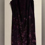 EUC Cimmaron Plus Purple and Yellow Sleeveless Floral Dress size 22 Photo 0