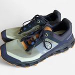 On Cloud Cloudvista Trail Running Sneakers in Midnight Copper Size 7 Blue Photo 0
