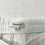 Madewell Crinkle Gauze Pull-On Lightweight Pants Breezy Classic White size XL Photo 7