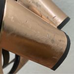 Kate Spade NY Rose Gold/Black Chunky Block Heel Sandals Size 6.5 Photo 13