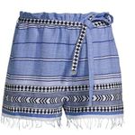 Lemlem  Eshal Pull On Fringe Shorts size Small Photo 0