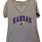 Top Of The World Kansas University Jayhawks  Women's V-Neck Tee Shirt, Large Photo 0