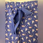 Vineyard Vines  Womens Pajama Pants Cotton Purple Pink Lacrosse Whale Print Photo 3