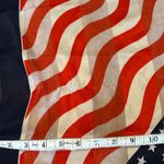 American Flag Scarf Stars Stripes Patriotic USA Fourth of July 40" Lightweight Blue Photo 4