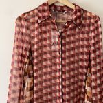 ZARA  organza shirt dress. S Photo 9