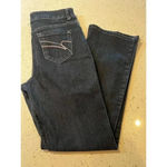 Nine West women’s denim size 12 dark blue boot cut Photo 1