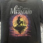 Disney EUC  The Little Mermaid Black Graphic T-shirt Size Medium Photo 2