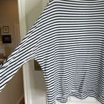 Frank & Eileen  Effie stripe funnel neck long sleeve Photo 8