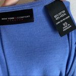 NY and Company • Periwinkle Ruched Side Mini Dress Size XS Photo 2