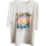 SheIn oversized NWOT White Yellowstone Graphic Tee Photo 0