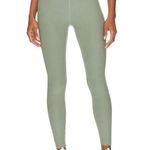 Beyond Yoga Spacedye At Your Leisure High Waisted Midi Leggings Sage Size Large Photo 1