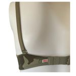 PINK - Victoria's Secret Vs pink army green camo wear everywhere t-shirt bra 34C Lightly lined Photo 5