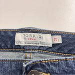 Torrid  Distressed Jean Shorts with Frayed Hem cotton blend plus size 22 Photo 5