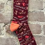 Blue Q NWT "Cats!" Crew Socks Photo 2