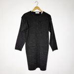 Lord and Taylor  Merino Wool Vintage Long Sleeve Sweater Gray Dress Size Medium Photo 3