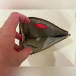 Fossil  Multi Color Leather Cell Phone Wristlet‎ Case Clutch Wallet Change Purse. Photo 4