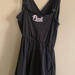 PINK - Victoria's Secret Gray Romper Photo 2