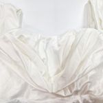 MORE TO COME Bella Off Shoulder Dress in White Medium Photo 4