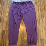 PINK - Victoria's Secret VS Pink Purple Joggers Women Size Large. Lightweight Comfy Photo 4